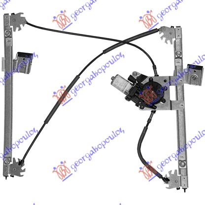 PODIZAC PREDNJEG PROZORA ELEKTRICNI 3/5 VRATA (A KVALITET) VW GOLF 3 1992-1998 (1H1/1H5)