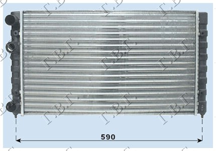 HLADNJAK MOTORA 1.6 (52x32) VW VENTO 1992-1998 (1H2)