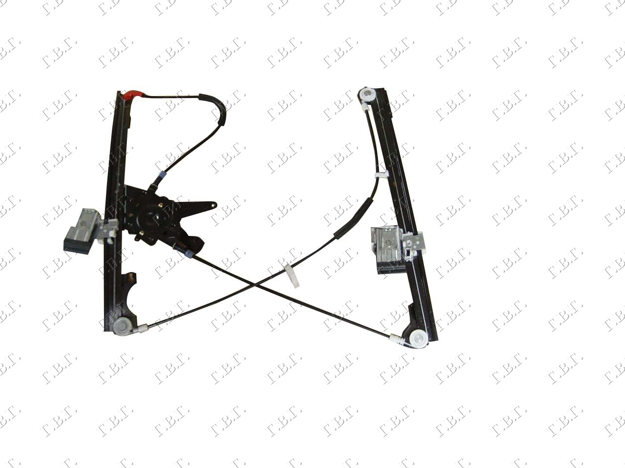 PODIZAC PREDNJEG PROZORA ELEKTRICNI (BEZ MOTORA) 3/5 VRATA VW VENTO 1992-1998 (1H2)