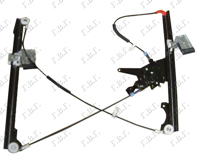 PODIZAC PREDNJEG PROZORA ELEKTRICNI (BEZ MOTORA) 3/5 VRATA VW VENTO 1992-1998 (1H2)