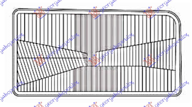 STAKLO FARA VW TRANSPORTER 1991-1996 (T4) (70A/70H/7DA/7DH)