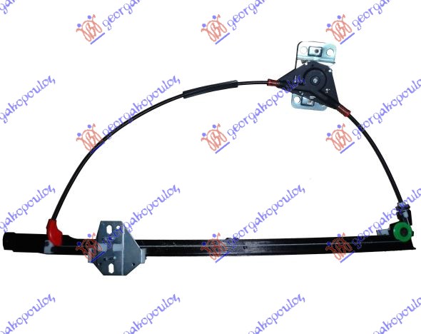 PODIZAC PREDNJEG PROZORA MEHANICKI VW TRANSPORTER 1991-1996 (T4) (70A/70H/7DA/7DH)