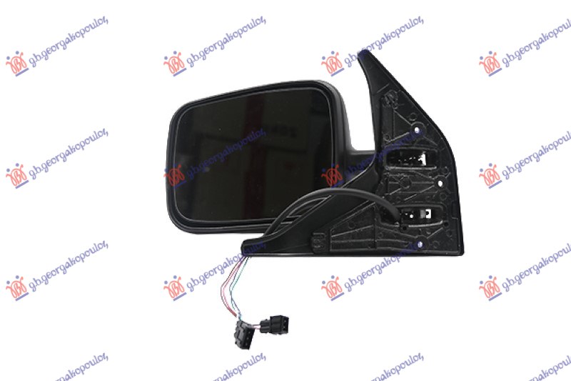 RETROVIZOR ELEKTRICNI SA GREJACEM (ASFERICNO STAKLO) VW TRANSPORTER 1991-1996 (T4) (70A/70H/7DA/7DH)