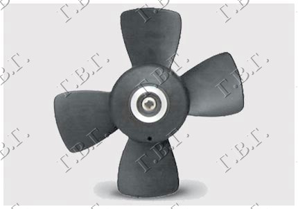 VENTILATOR HLADNJAKA (MOTOR+ELISA) (BENZIN/DIZEL) (-AC) VW PASSAT 1993-1996 (3A2/35I/3A5)