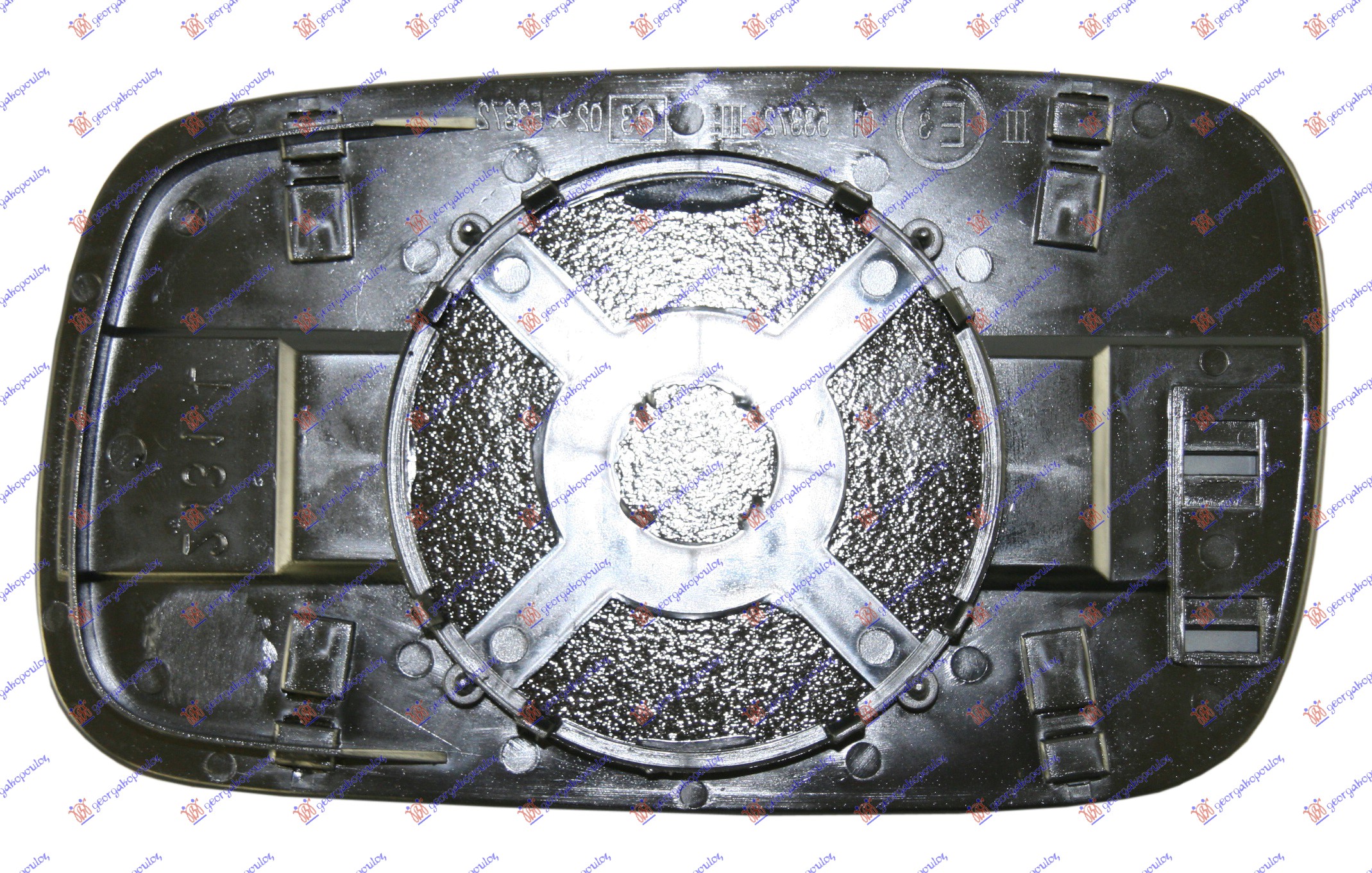 STAKLO RETROVIZORA (KONVEKSNO) VW CADDY VAN 1996-2004 (9K9B)