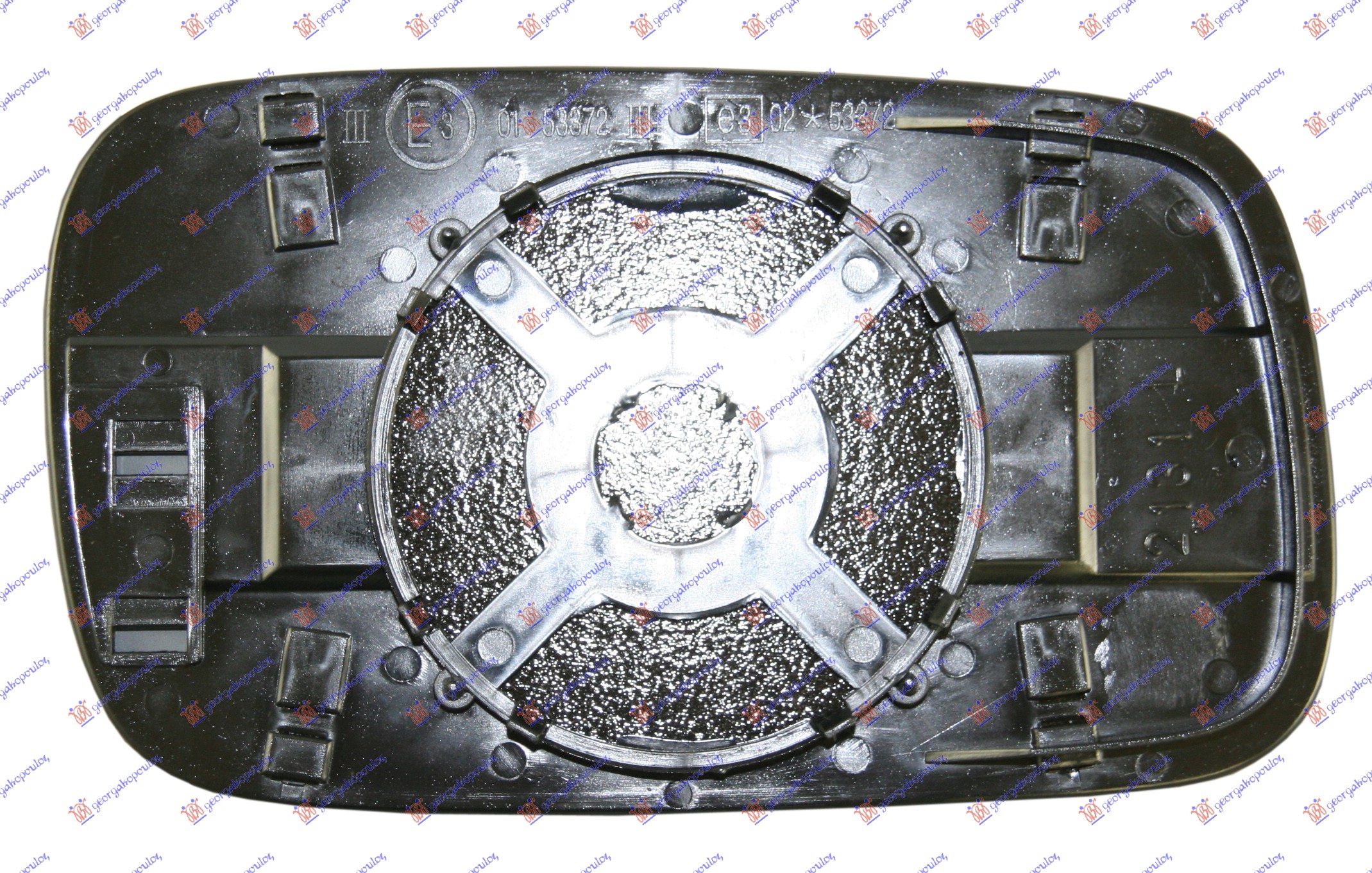 STAKLO RETROVIZORA (ASFERICNO) VW CADDY VAN 1996-2004 (9K9B)