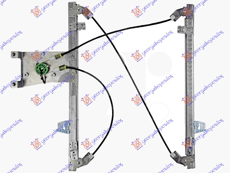 PODIZAC PREDNJEG PROZORA ELEKTRICNI (BEZ MOTORA) COMFORT (A KVALITET) CITROEN XSARA PICASSO 1999-2007 (N68)