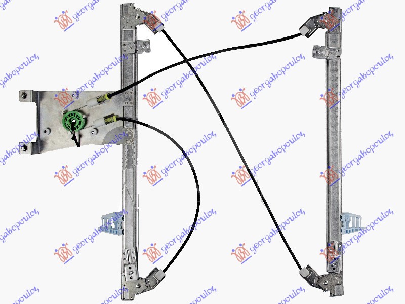 PODIZAC PREDNJEG PROZORA ELEKTRICNI (BEZ MOTORA) COMFORT (A KVALITET) CITROEN XSARA PICASSO 1999-2007 (N68)