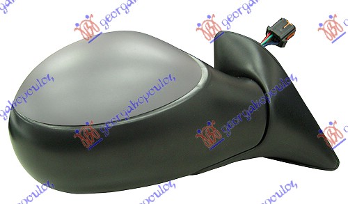 RETROVIZOR ELEKTRICNI SA GREJACEM PM (ELEKTRO-SKLOPIV) (SENZOR) 2004- (KONVEKSNO STAKLO) CITROEN XSARA PICASSO 1999-2007 (N68)