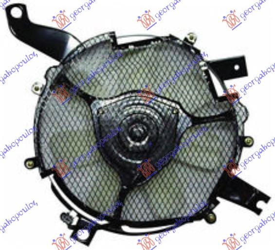 VENTILATOR KLIME KOMPLET (3.5 BENZIN - 2.5/2.8 T. DIZEL) MITSUBISHI PAJERO 1992-1995 (V3W/V2W/W4W)