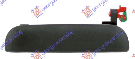 KVAKA PREDNJIH/ZADNJIH VRATA SPOLJASNJA CRNA FORD RANGER 1999-2006 (EQ)