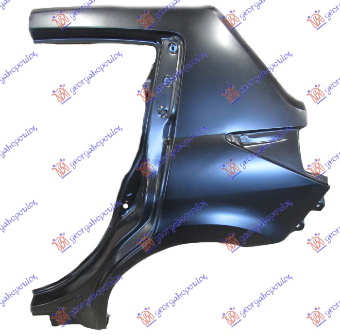 ZADNJI BLATOBRAN 5 VRATA NISSAN TIIDA 2007- (C11/SC11)