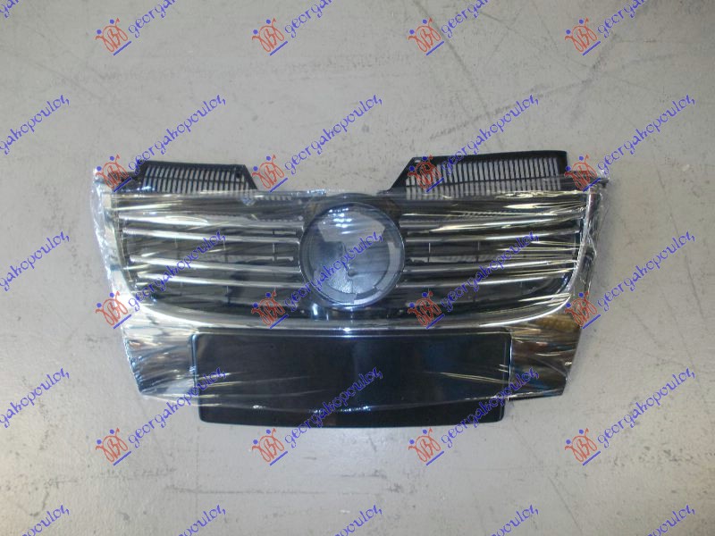 PVC MASKA KOMPLET (HROM LAJSNA) VW JETTA 2005-2010 (1K2)