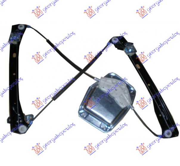 PODIZAC PREDNJEG PROZORA ELEKTRICNI (BEZ MOTORA) (SA NOSACEM) VW GOLF 6 VARIANT 2009-2014 (AJ5)