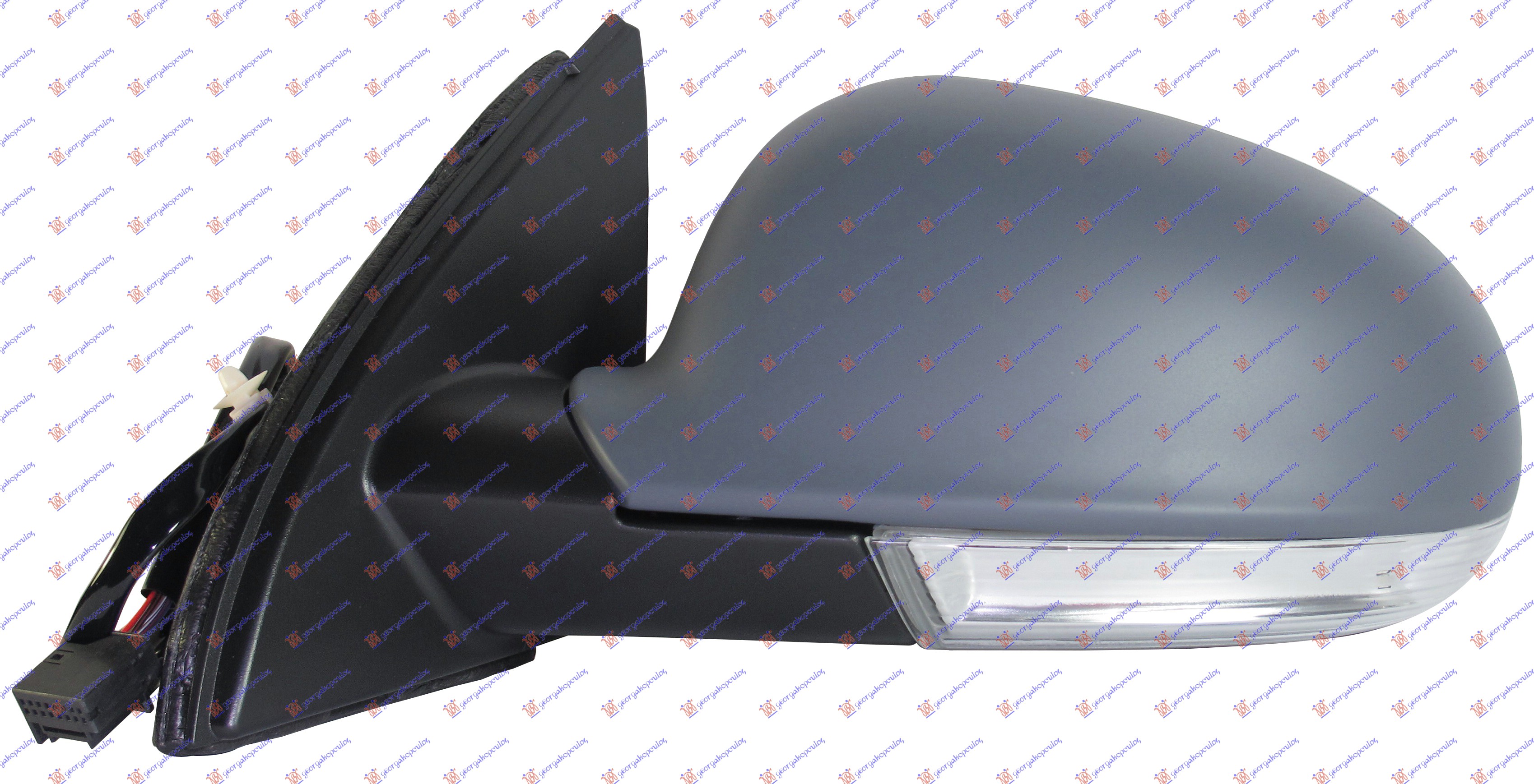RETROVIZOR ELEKTRICNI SA GREJACEM PM (MIGAVAC) (ASFERICNO STAKLO) VW GOLF 6 VARIANT 2009-2014 (AJ5)