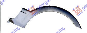 RUB PLASTICNI PREDNJEG BLATOBRANA 5 VRATA 2003- MITSUBISHI PAJERO 2001-2007 (V6W/V7W)