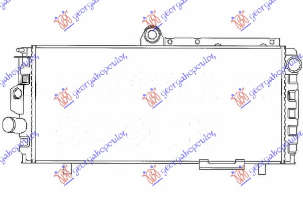 HLADNJAK MOTORA 1.2/1.3 (54x25)  ALFA 33 83-90