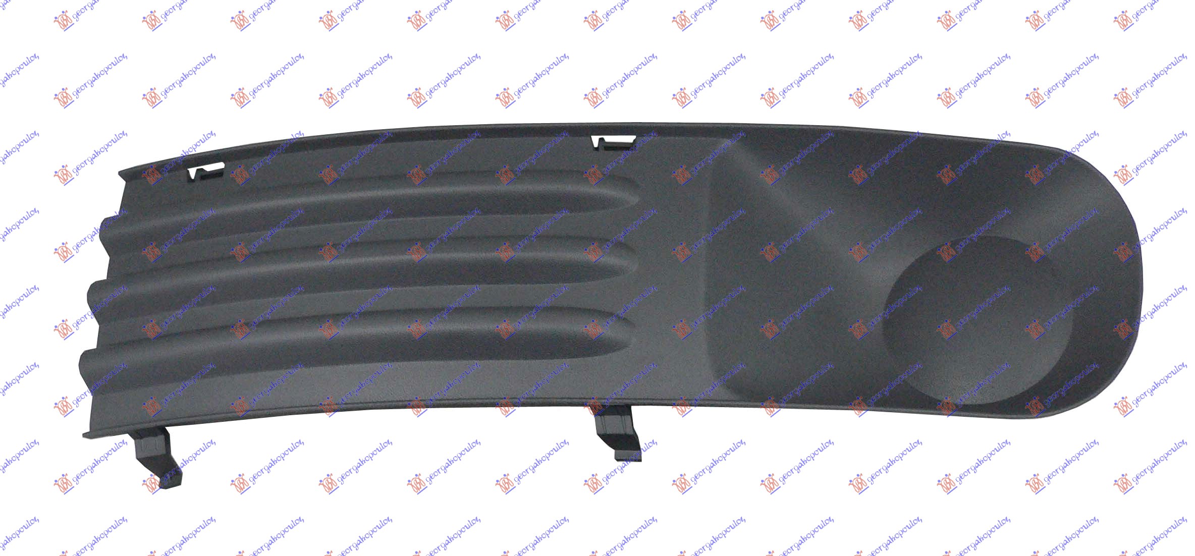 RESETKA PREDNJEG BRANIKA (BEZ MAGLENKE) VW TRANSPORTER 2003-2010 (T5) (7HA/7HH/7EA/7EH)