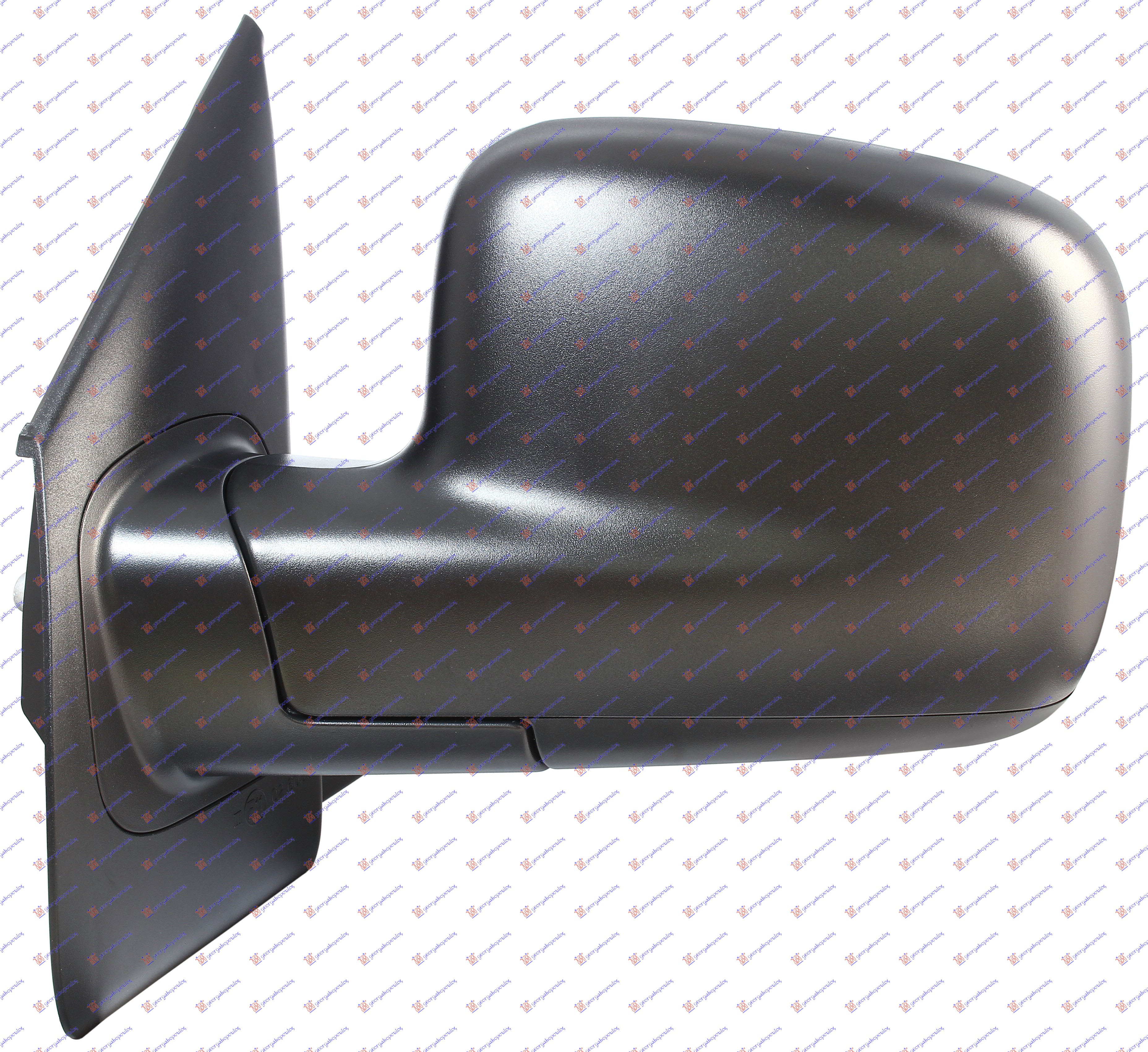 RETROVIZOR MEHANICKI (A KVALITET) (ASFERICNO STAKLO) VW TRANSPORTER 2003-2010 (T5) (7HA/7HH/7EA/7EH)