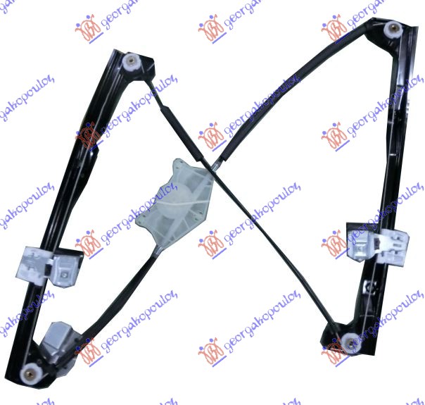 PODIZAC PREDNJEG PROZORA ELEKTRICNI (BEZ MOTORA) VW CADDY 2004-2010 (2KB/2KJ/2CB/2CJ)