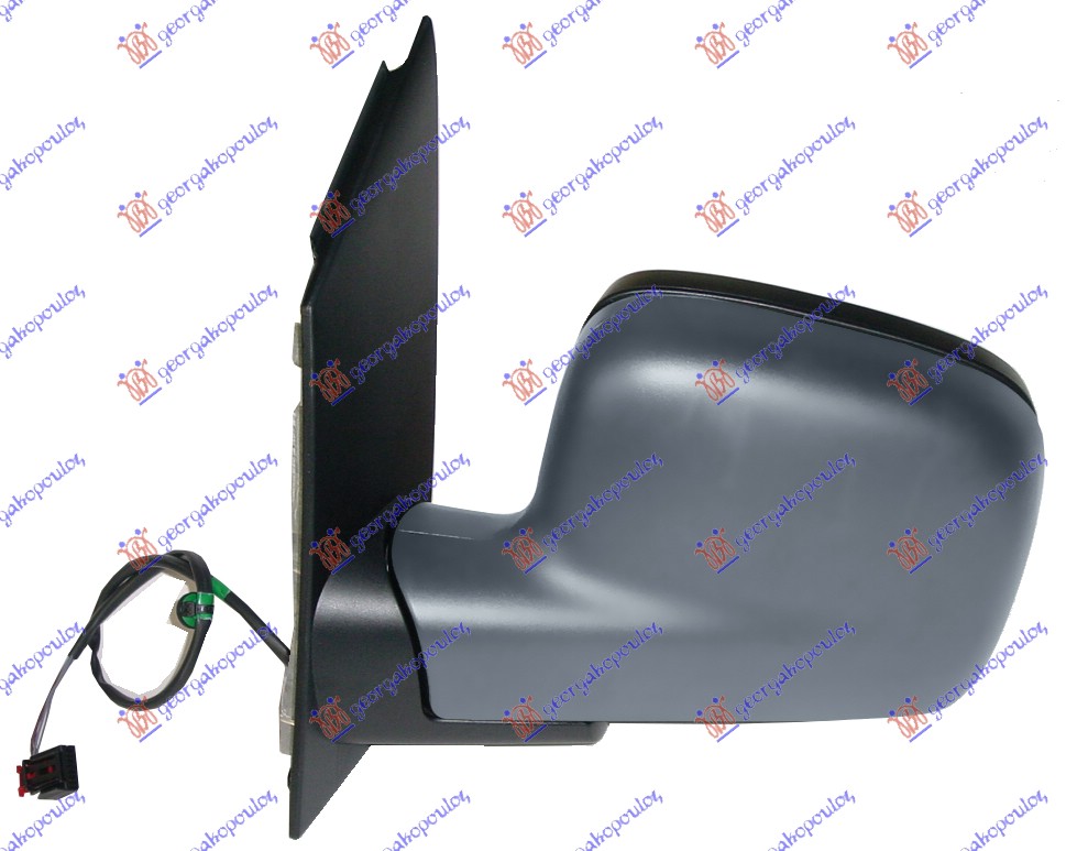RETROVIZOR ELEKTRICNI SA GREJACEM PM (ASFERICNO STAKLO) VW CADDY 2015-2020 (SAB/SAJ)