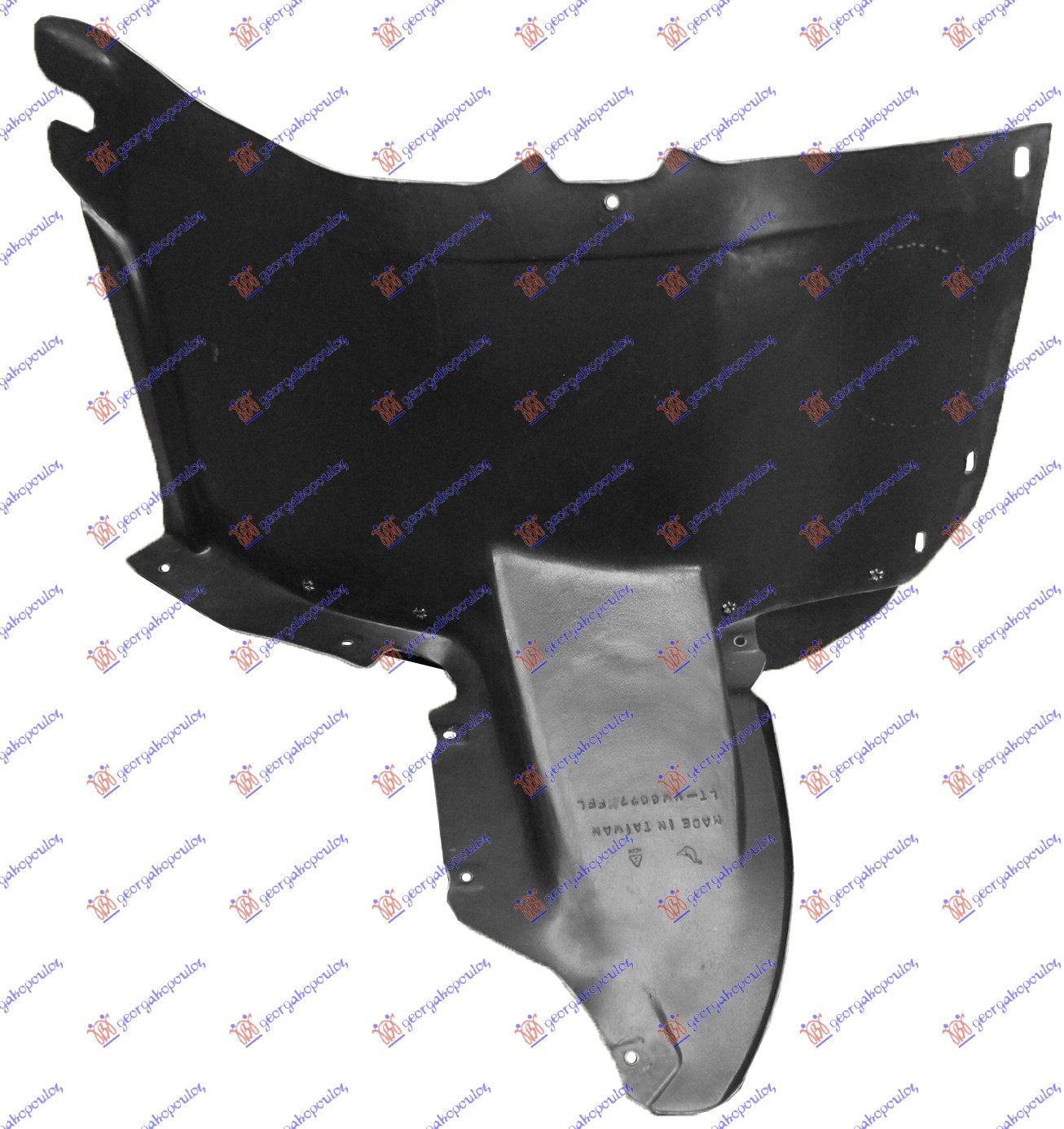POTKRILO (PREDNJI DEO) (GTI) VW GOLF 6 2008-2013 (5K1)