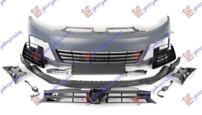 PREDNJI BRANIK (R) (KOMPLET) VW GOLF 6 2008-2013 (5K1)