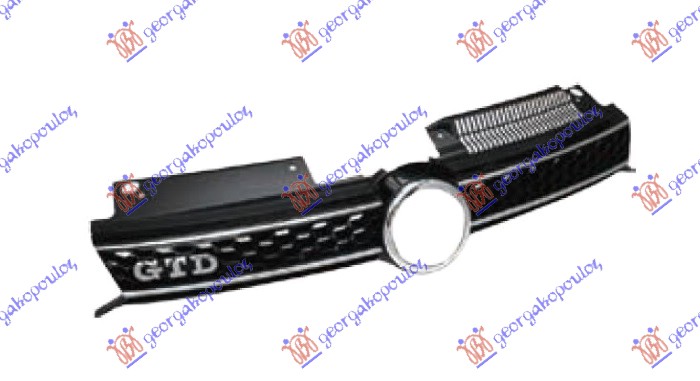PVC MASKA (GTD) VW GOLF 6 2008-2013 (5K1)