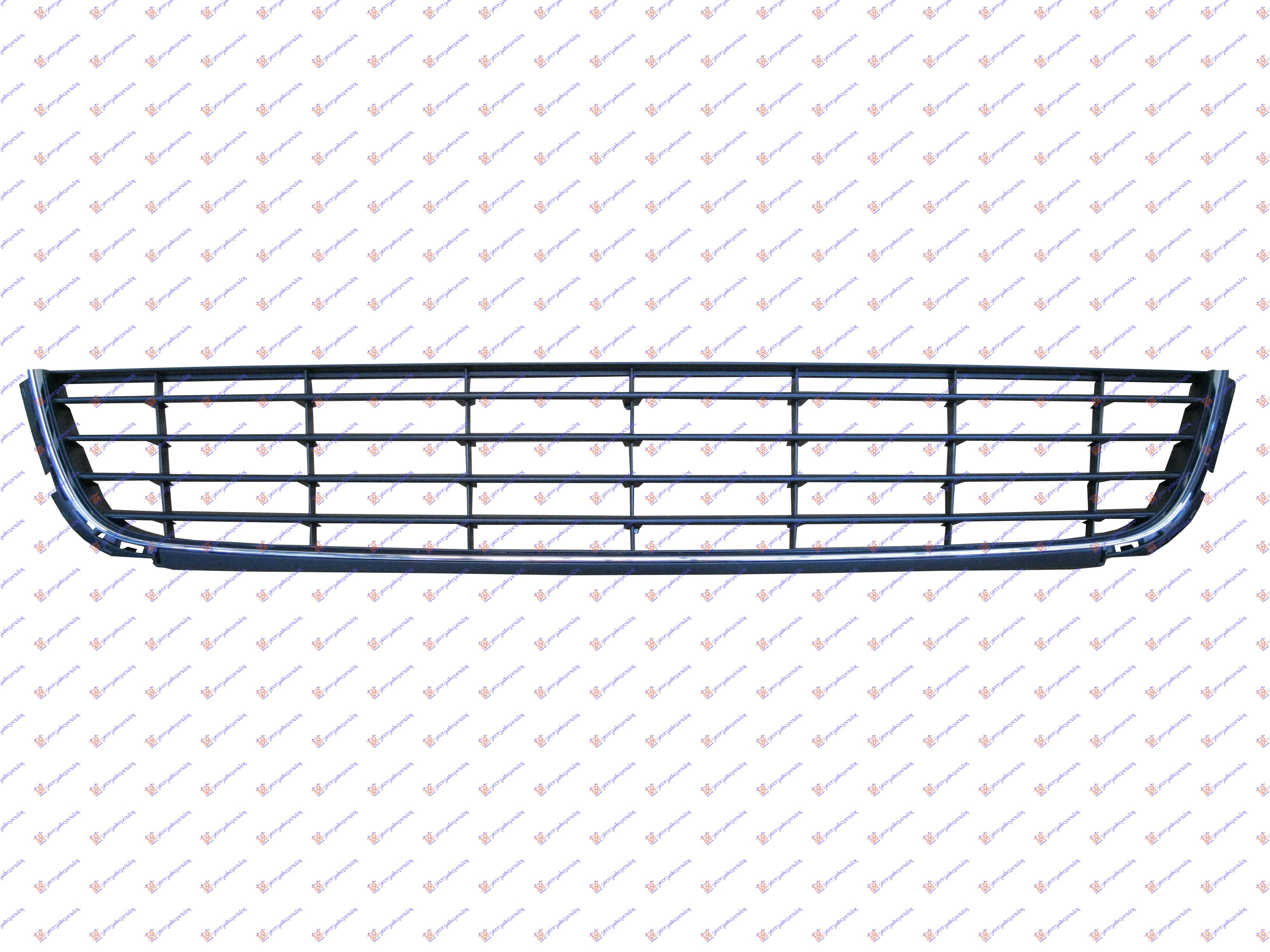 CENTRALNA RESETKA (HROM OKVIR) VW GOLF 6 2008-2013 (5K1)