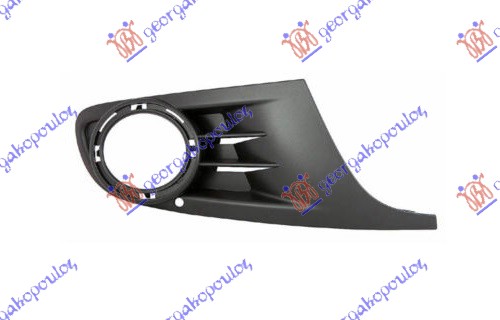 RESETKA PREDNJEG BRANIKA (SA MAGLENKOM) (BEZ HROM OKVIRA) VW GOLF 6 2008-2013 (5K1)