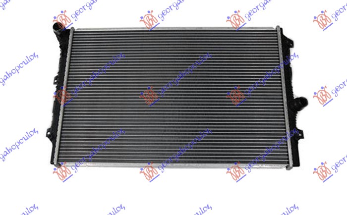 HLADNJAK MOTORA 1.4/2.0 Tsi-TFSi BENZIN / 2.0 TDi DIZEL (650x445) VW SCIROCCO 2014-2017 (137/138)