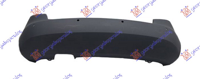 ZADNJI BRANIK PM (4 PDC SENZORI) SKODA FABIA 2010-2014 (542/545)