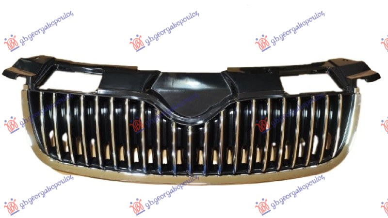 PVC MASKA HROM/CRNA (DONJA LAJSNA HROM) SKODA ROOMSTER-PRAKTIK 2006-2010 (5J7)