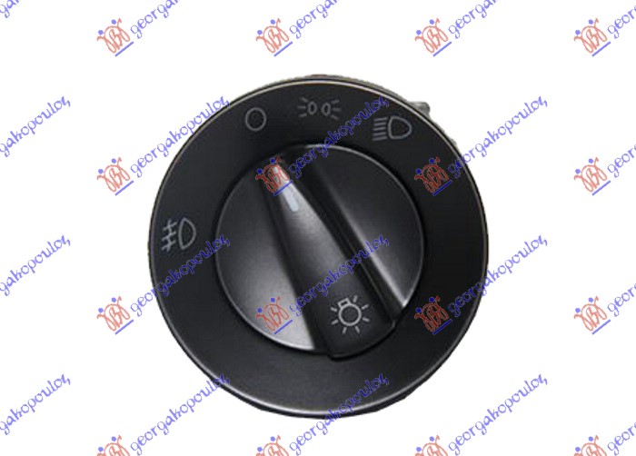 PREKIDAC ZA FAROVE (CRVENO SVETLO) (17 PIN) SKODA ROOMSTER 2010-2015 (5J7)