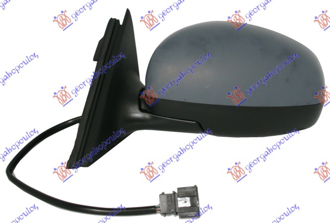 RETROVIZOR ELEKTRICNI PM (ASFERICNO STAKLO) SKODA FABIA 2007-2010 (542/545)