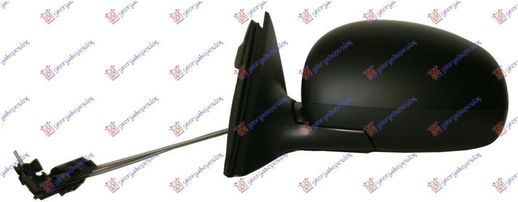 RETROVIZOR MEHANICKI SA SAJLOM (ASFERICNO STAKLO) SKODA FABIA 2007-2010 (542/545)