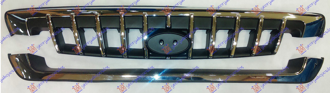 PVC MASKA KOMPLET (GORNJI I DONJI DEO) 2001- HYUNDAI H1 VAN 1998-2007 (A1)