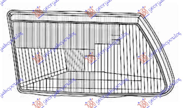 STAKLO FARA CITROEN SAXO 1996-1999 (S0/S1)