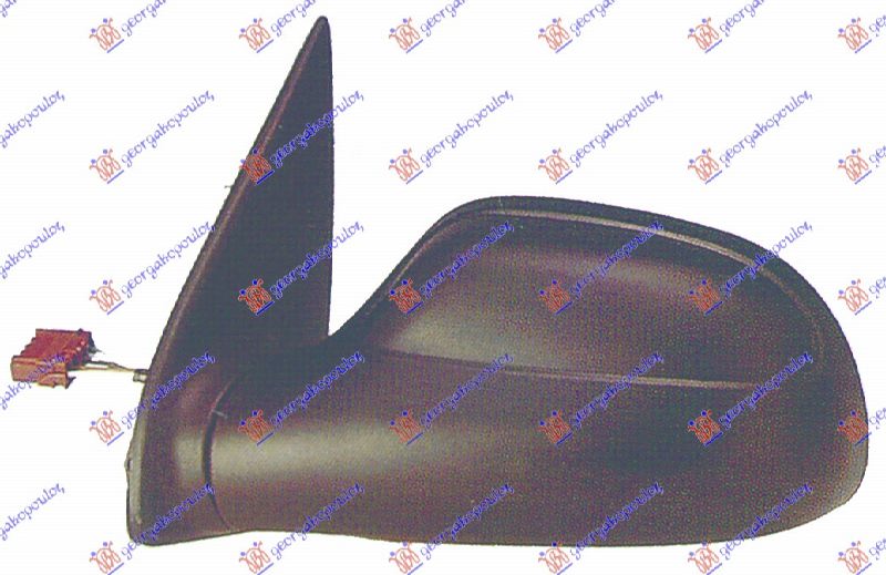 RETROVIZOR ELEKTRICNI SA GREJACEM (KONVEKSNO STAKLO) CITROEN SAXO 1996-1999 (S0/S1)