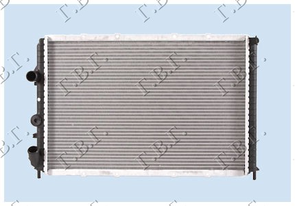 HLADNJAK MOTORA 1.8/2.0/1.9CC TDI (MAN/AUTO) (+/-AC) (585x397x32) RENAULT MEGANE L/B 1996-1998 (BA0/BA1)
