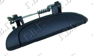 KVAKA PREDNJIH/ZADNJIH VRATA SPOLJASNJA CRNA RENAULT MEGANE L/B 1996-1998 (BA0/BA1)