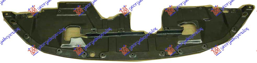 ZASTITA MOTORA ISPOD BRANIKA PLASTICNA MITSUBISHI OUTLANDER 2007-2011 (CWW)