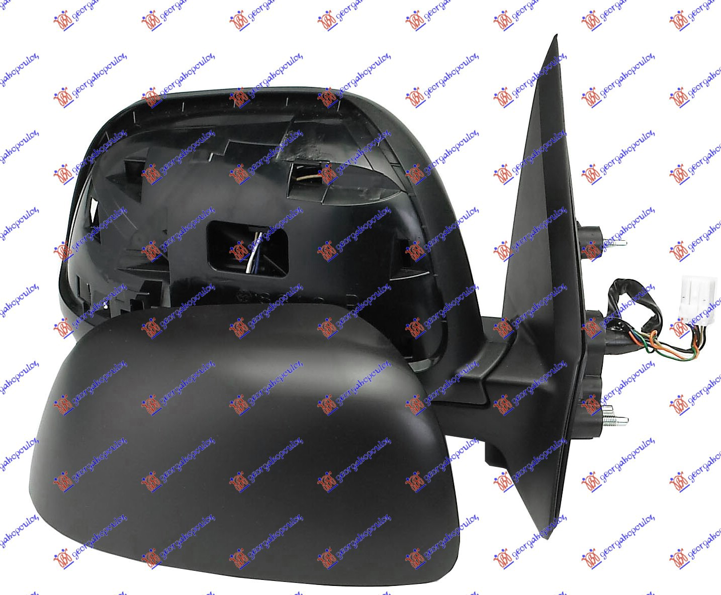 RETROVIZOR ELEKTRICNI SA GREJACEM PM (ELEKTRO-SKLOPIV) (A KVALITET) (KONVEKSNO STAKLO) CITROEN C-CROSSER 2007-2012 (VU/VV)