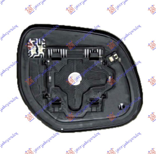 STAKLO RETROVIZORA SA GREJACEM (KONVEKSNO) MITSUBISHI OUTLANDER 2011-2013 (GGW/GFW/ZL/ZK)