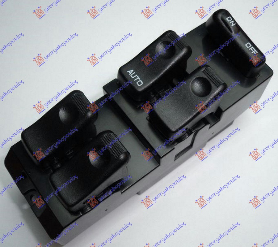PREKIDAC U PREDNJIM VRATIMA (4 TASTERA) (LEVI AUTO) (10 PIN) FORD RANGER 1999-2006 (EQ)