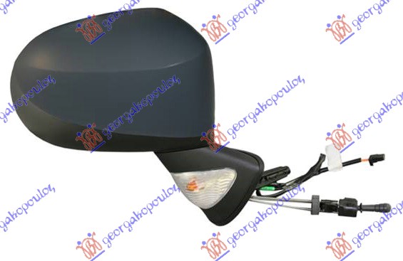 RETROVIZOR MEHANICKI SA SAJLOM PM (MIGAVAC) (SENZOR) (KONVEKSNO STAKLO) RENAULT MODUS 2008-2013 (F/JP0)
