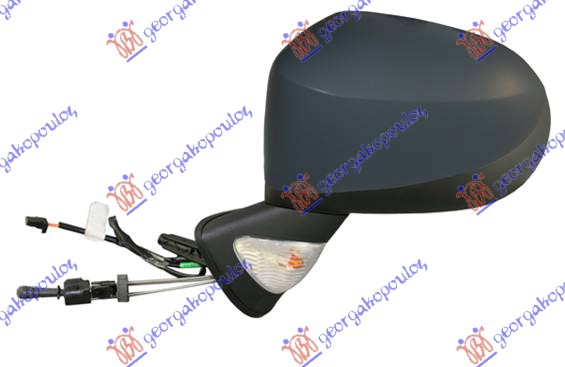 RETROVIZOR MEHANICKI SA SAJLOM PM (MIGAVAC) (ASFERICNO STAKLO) RENAULT MODUS 2008-2013 (F/JP0)