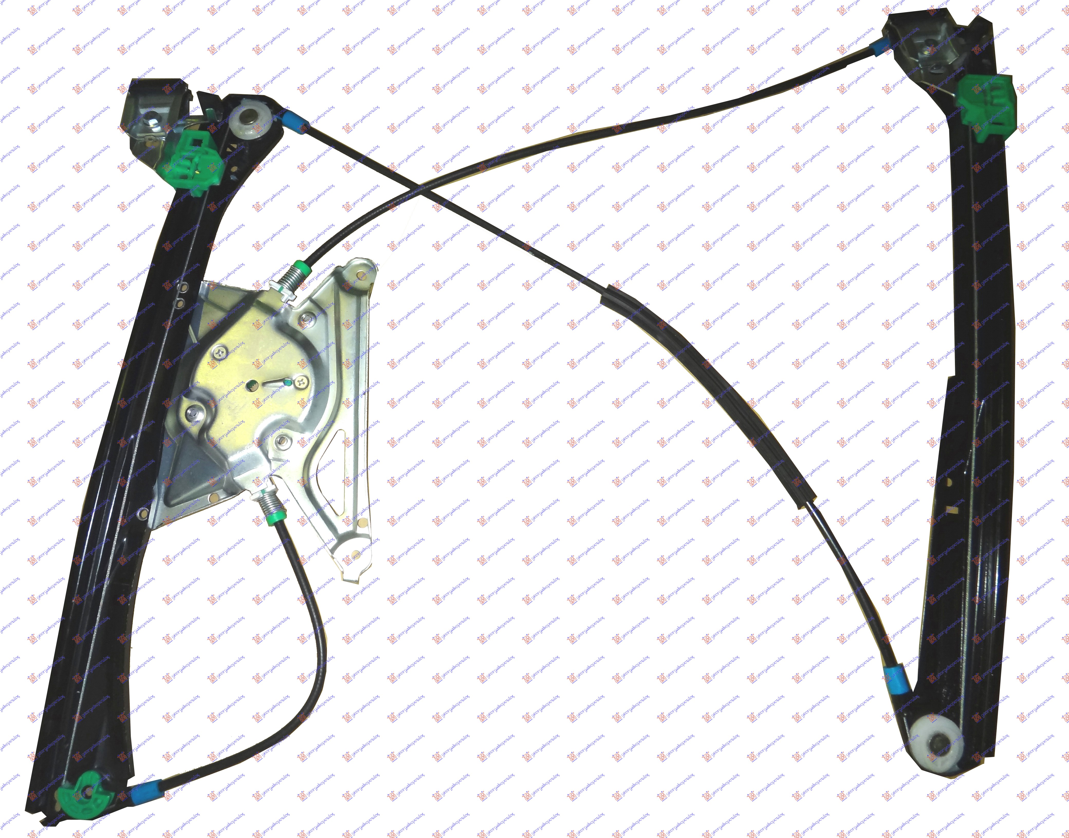 PODIZAC PREDNJEG PROZORA ELEKTRICNI (BEZ MOTORA) AUDI A4 1994-2000 (8D2)