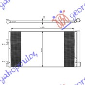 HLADNJAK KLIME BENZIN/DIZEL (690x355x16) RENAULT LATITUDE 2010-2016 (L70)