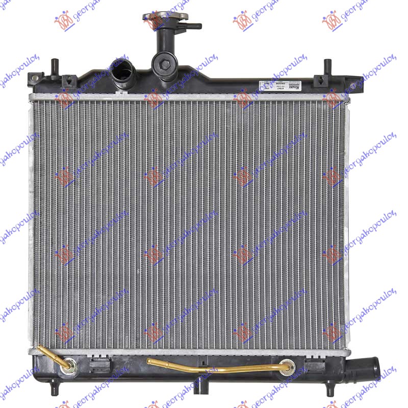 HLADNJAK MOTORA 1.2i 16V (AUTO) (44.5x35) HYUNDAI i10 I 2007-2010 (PA)
